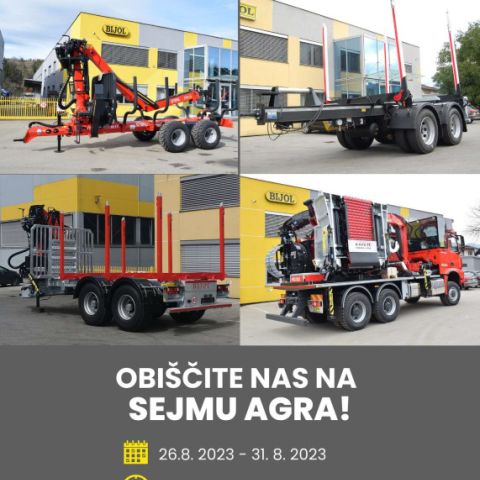 OBIŠČITE NAS NA SEJMU AGRA!