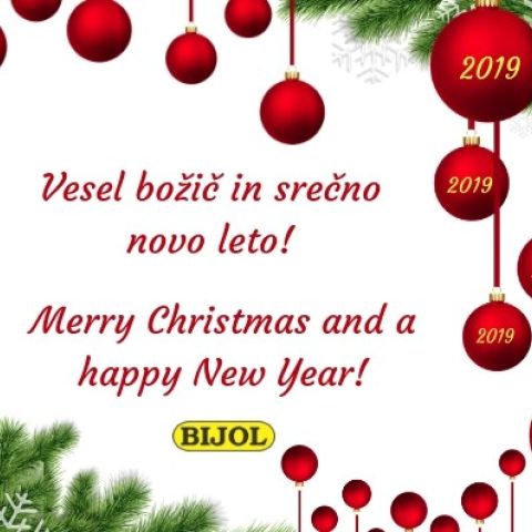 Uspešno, srečno in zdravo leto 2019!