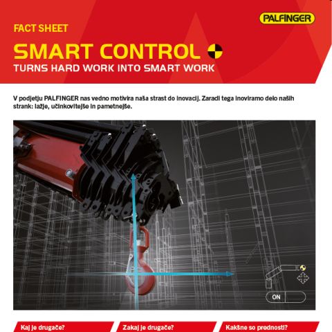 SMART CONTROL funkcija za TEC7 modele dvigal